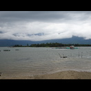 Die Lagune mit den Austernbänken